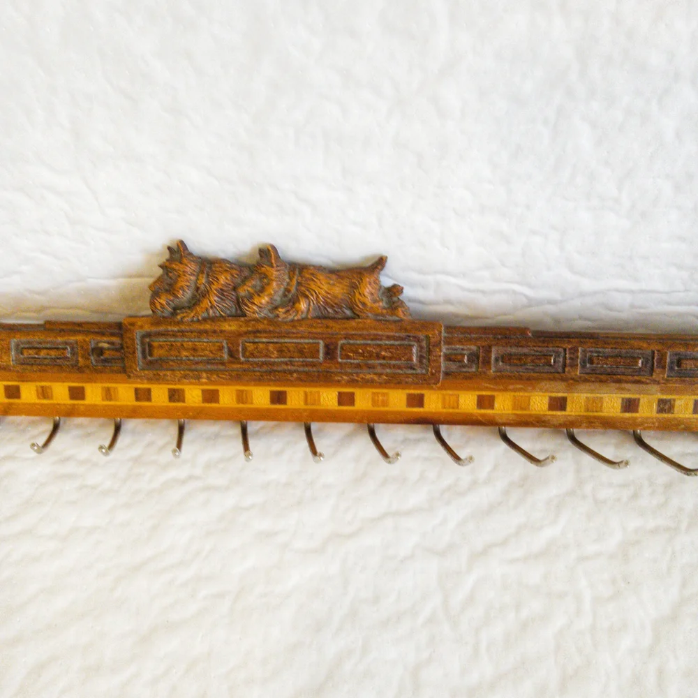 Charming Brown Dog Wall Hook
